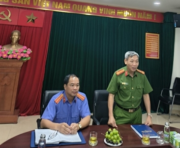 Viện KSND huyện Quốc Oai trực tiếp kiểm sát việc tiếp nhận, thụ lý, giải...